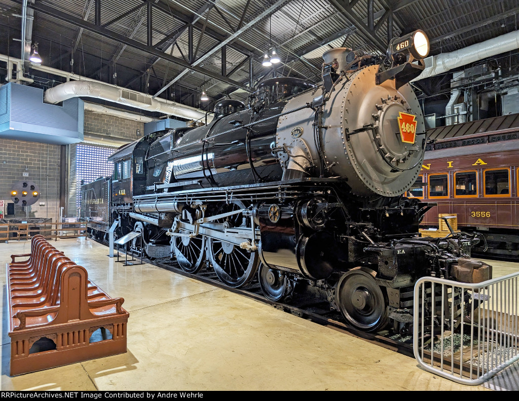 PRR 460, engineer's side